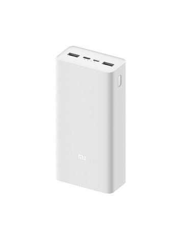 Power Bank 3 30000 mAг USB-C 24W зі швидкою зарядкою (Xiaomi Mi) Білий PB3018ZM